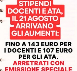 Arretrati scuola