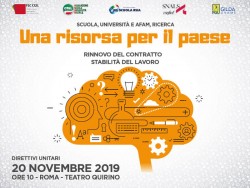 Il 20 novembre riunione dei direttivi unitari al Quirino di Roma