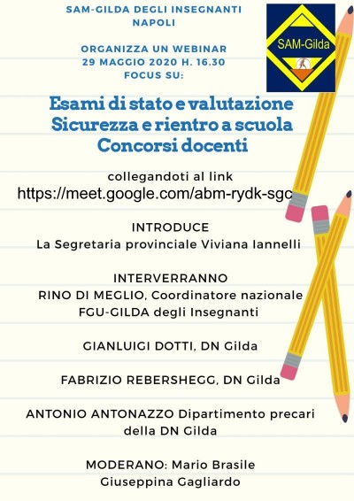 webinar sam gilda 29 maggio 2020